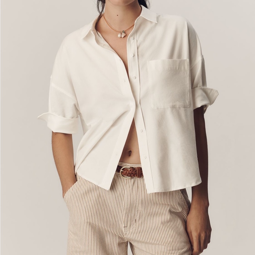The Mabel Boxy Oxford Shirt